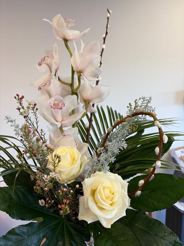 Flowers delivered to customer