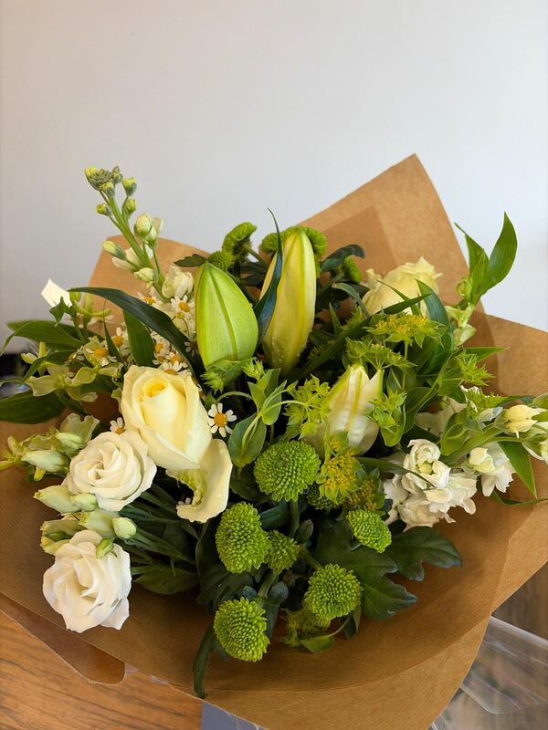 Flowers delivered to customer