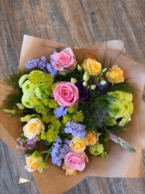 Flowers delivered to customer