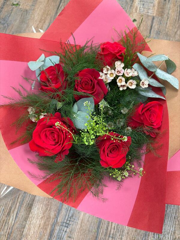 Flowers delivered to customer