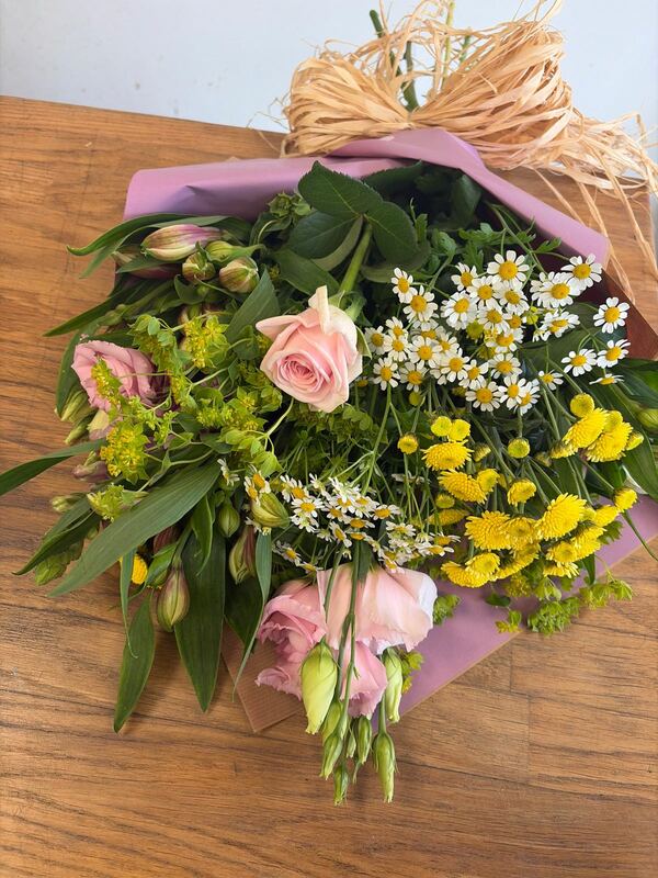 Flowers delivered to customer