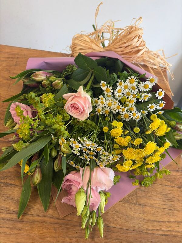 Flowers delivered to customer
