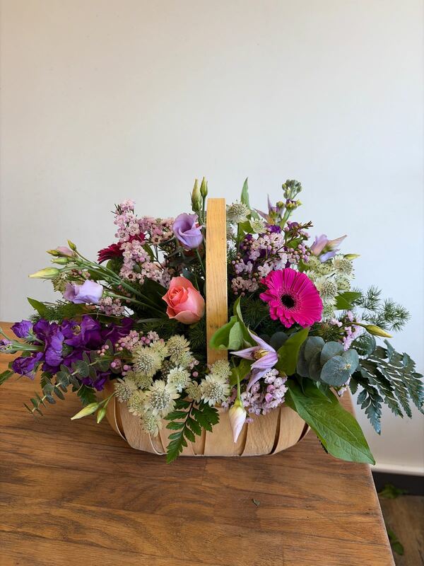 Flowers delivered to customer