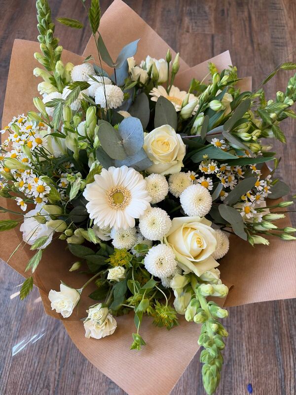 Flowers delivered to customer