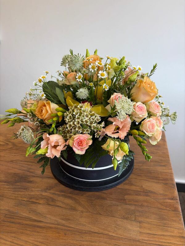Flowers delivered to customer