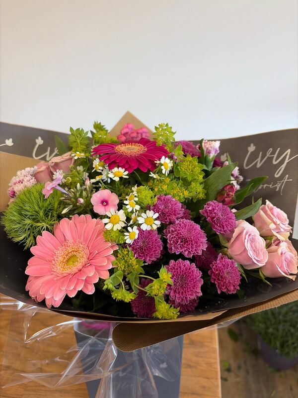 Flowers delivered to customer