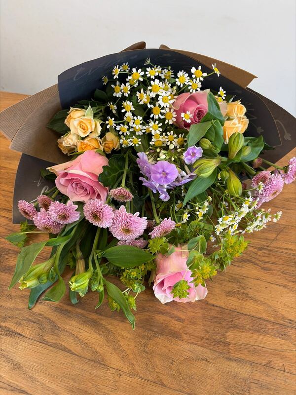 Flowers delivered to customer