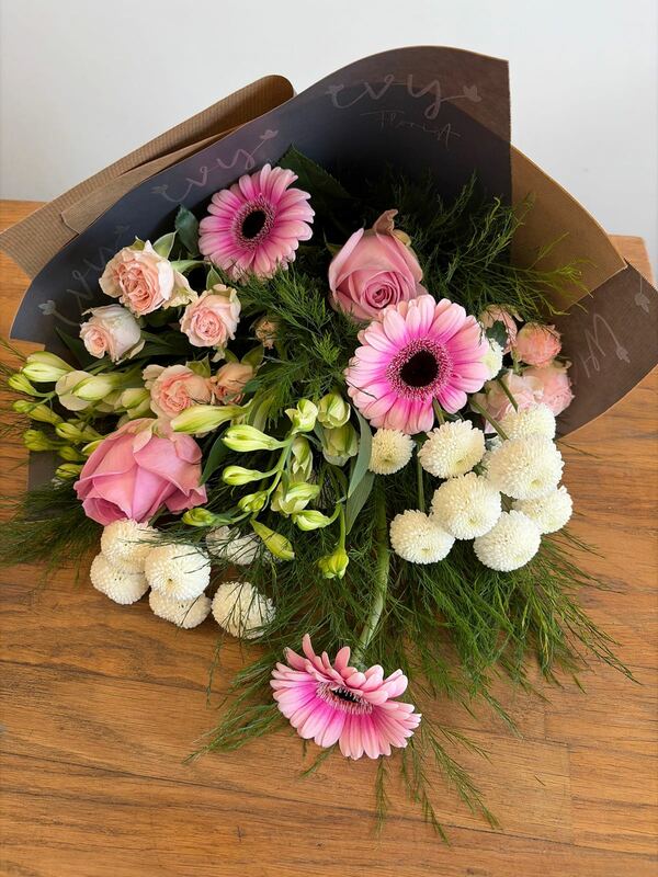Flowers delivered to customer