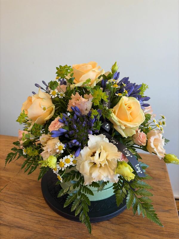 Flowers delivered to customer