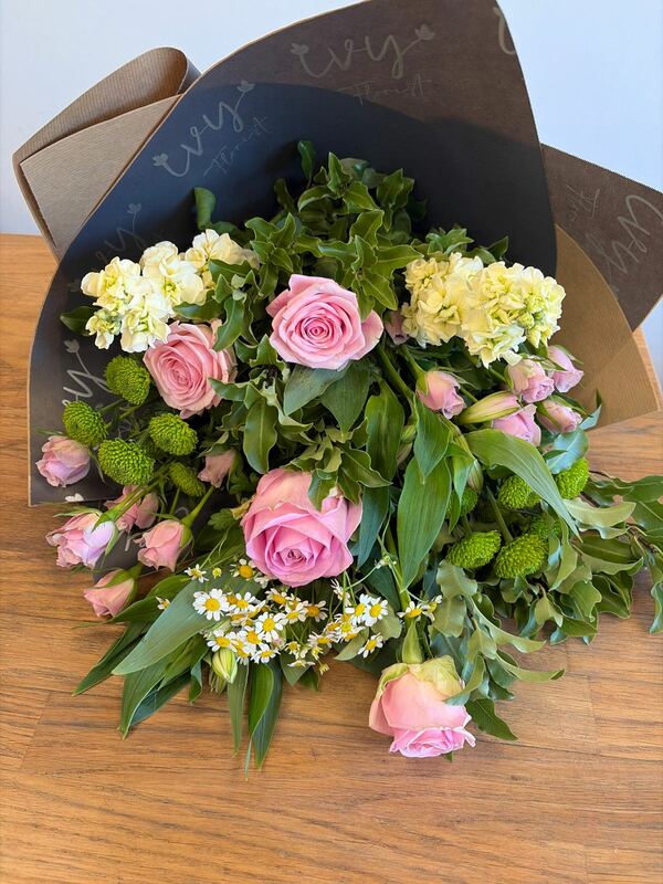 Flowers delivered to customer