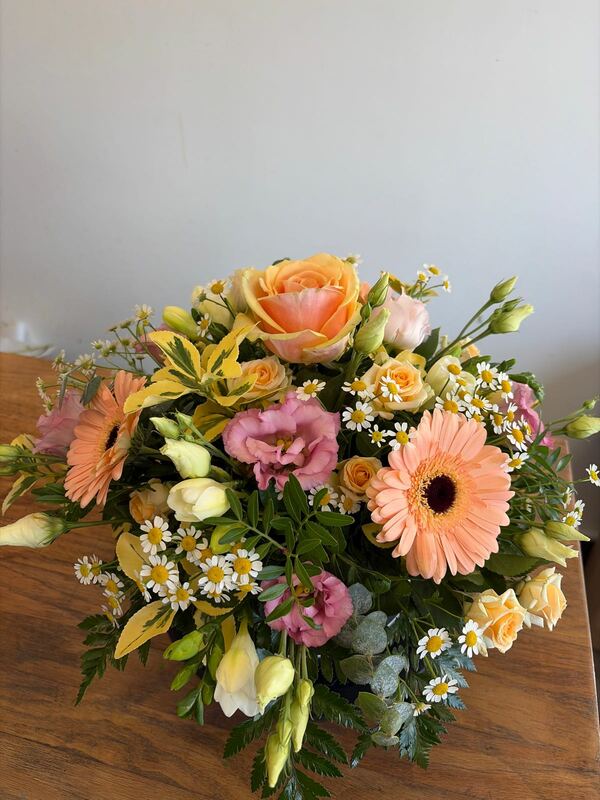 Flowers delivered to customer