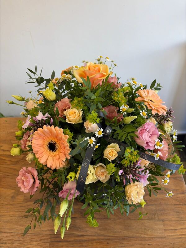 Flowers delivered to customer