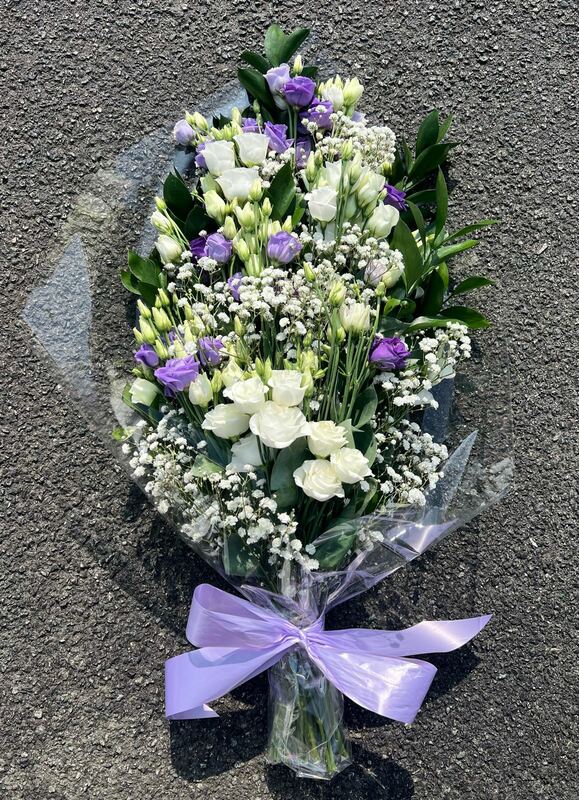 Flowers delivered to customer