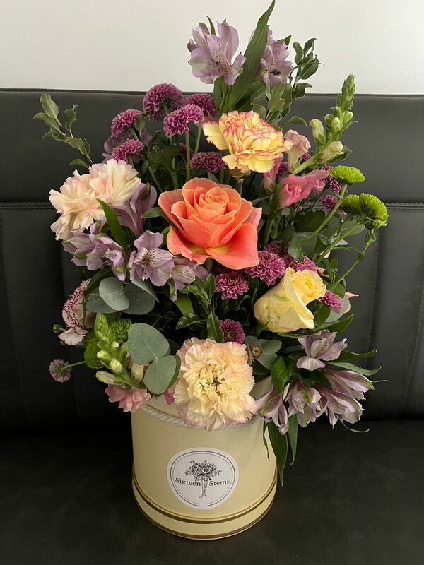 Flowers delivered to customer
