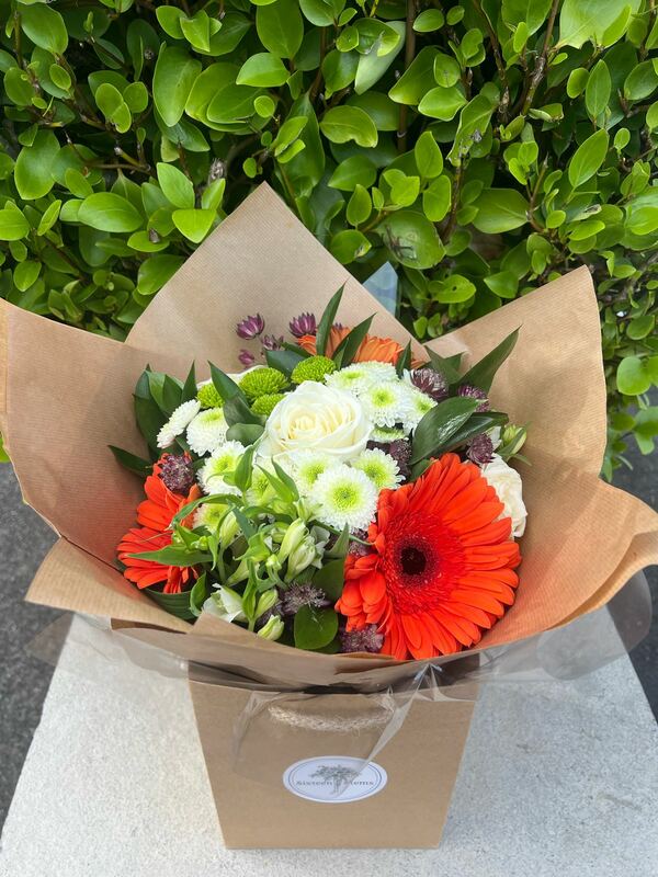 Flowers delivered to customer
