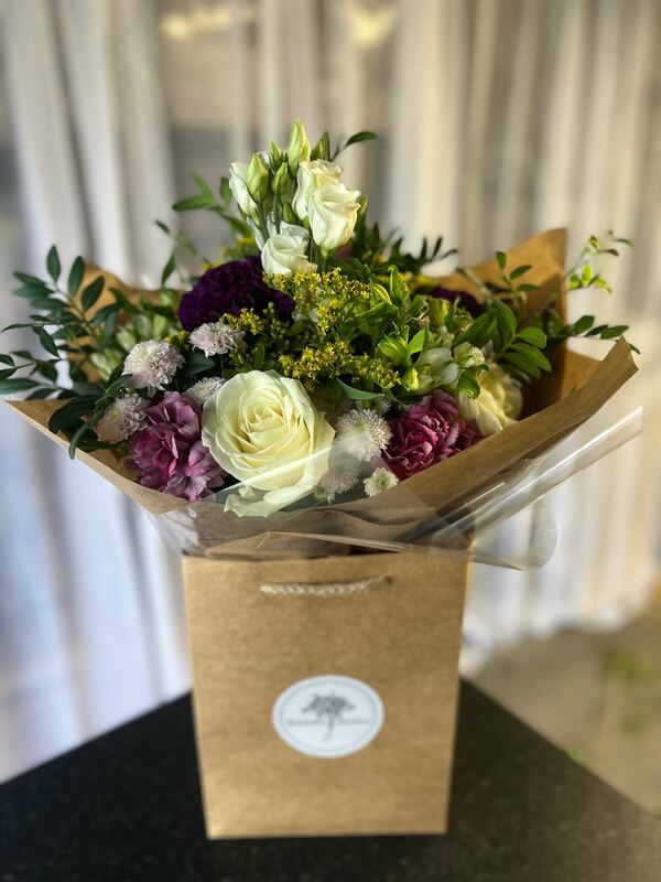 Flowers delivered to customer