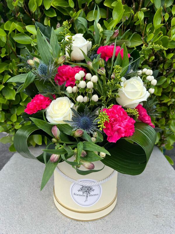 Flowers delivered to customer