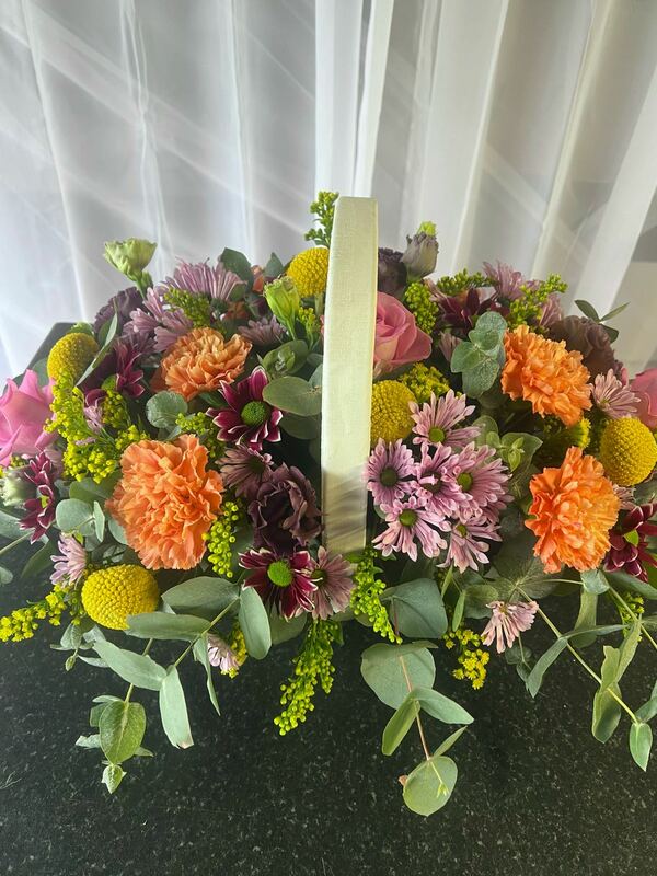 Flowers delivered to customer