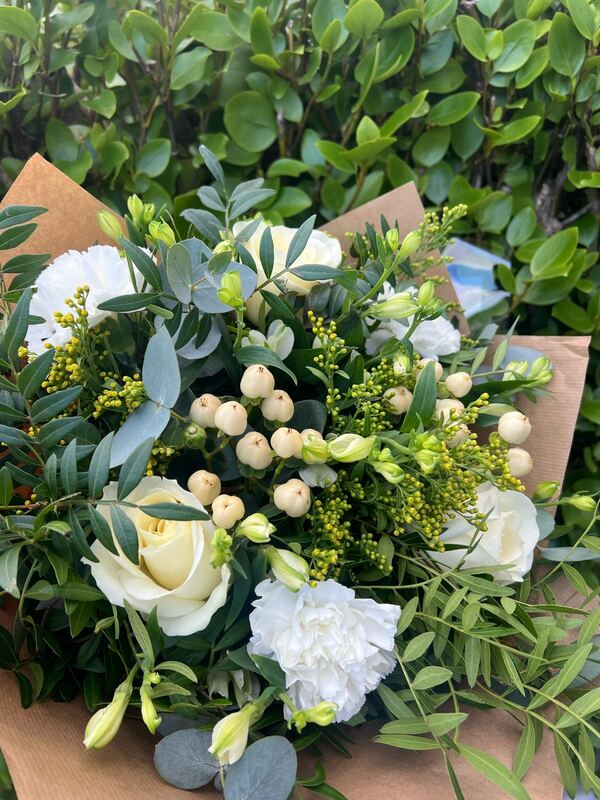 Flowers delivered to customer