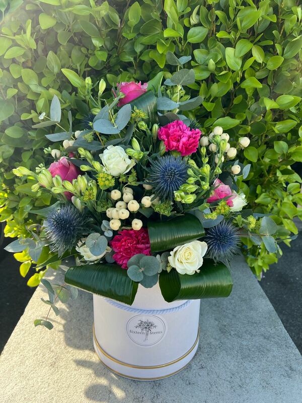 Flowers delivered to customer