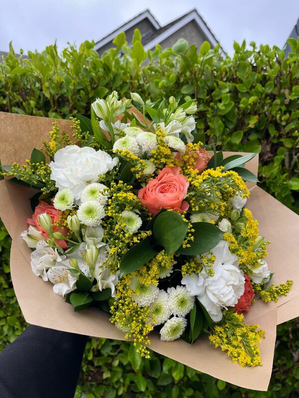 Flowers delivered to customer
