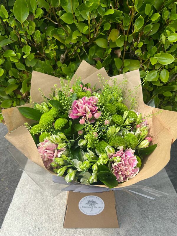 Flowers delivered to customer