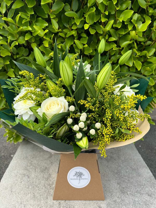 Flowers delivered to customer