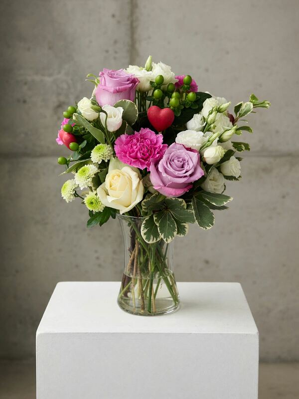 Flowers delivered to customer