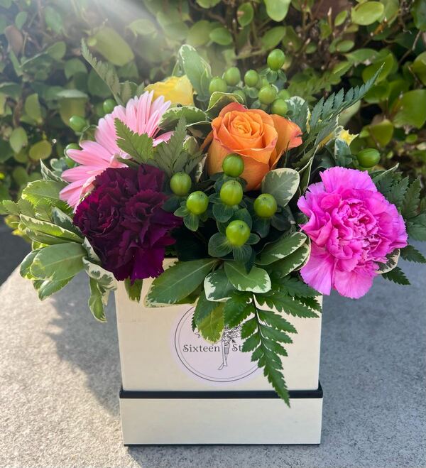 Flowers delivered to customer
