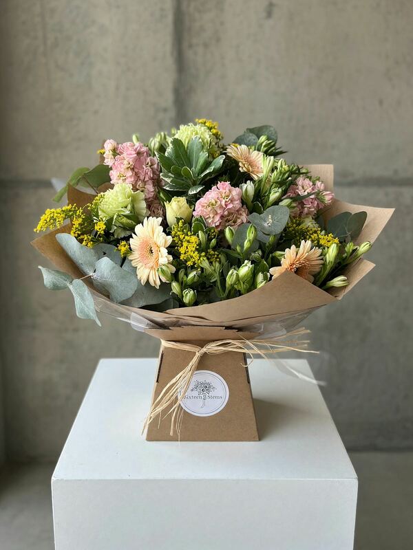 Flowers delivered to customer