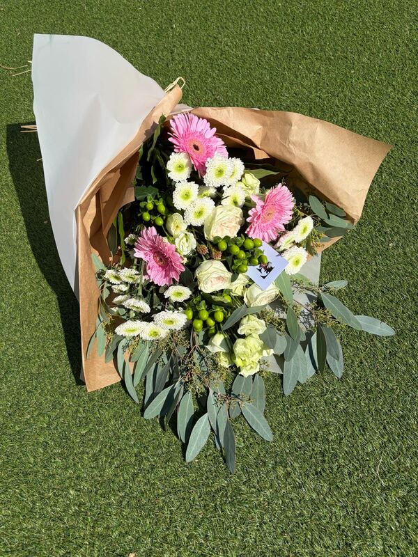Flowers delivered to customer