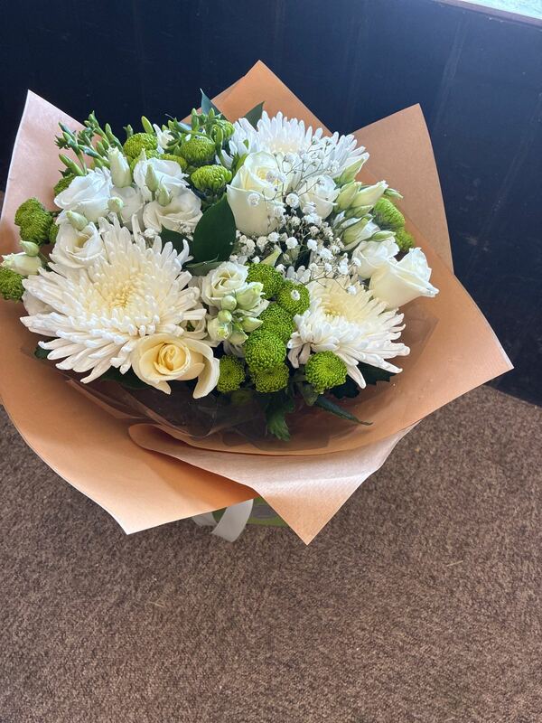 Flowers delivered to customer
