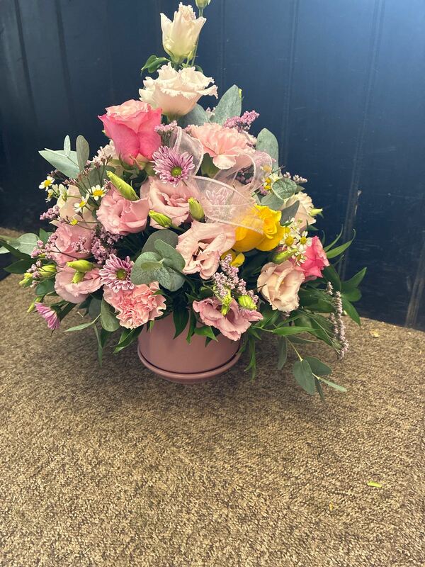 Flowers delivered to customer