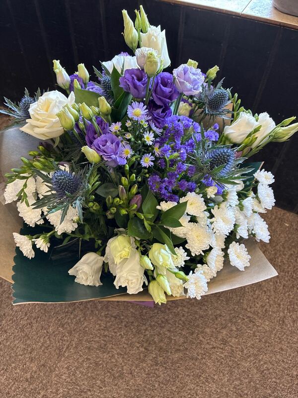Flowers delivered to customer