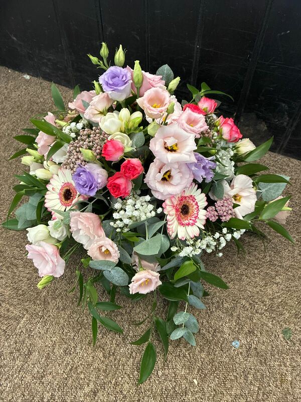 Flowers delivered to customer