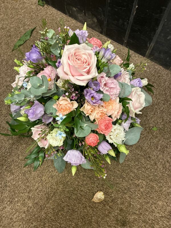 Flowers delivered to customer