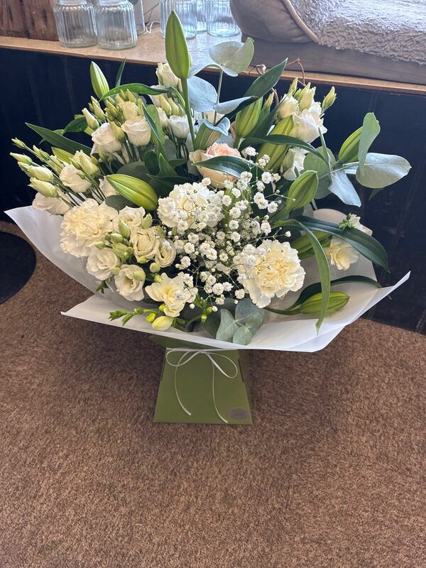 Flowers delivered to customer