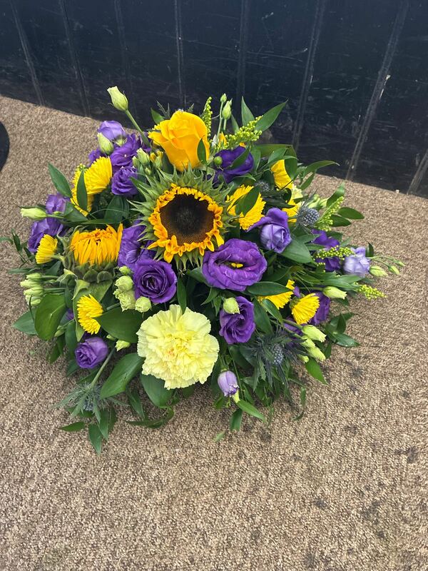 Flowers delivered to customer