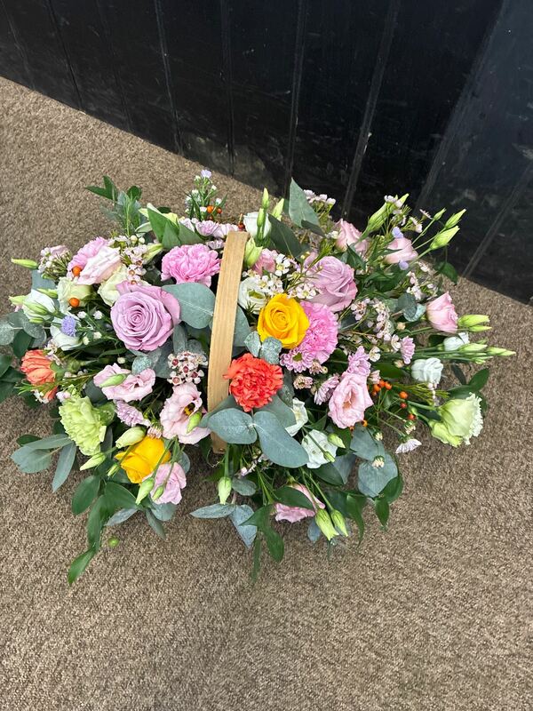 Flowers delivered to customer