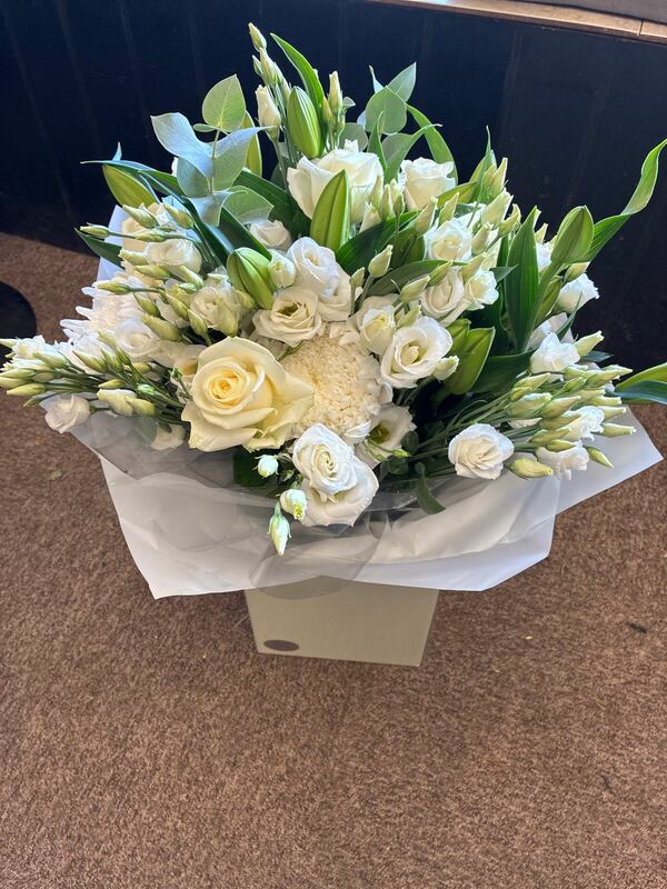 Flowers delivered to customer