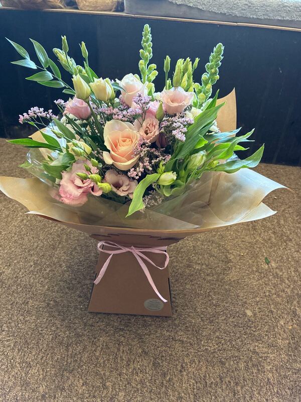 Flowers delivered to customer