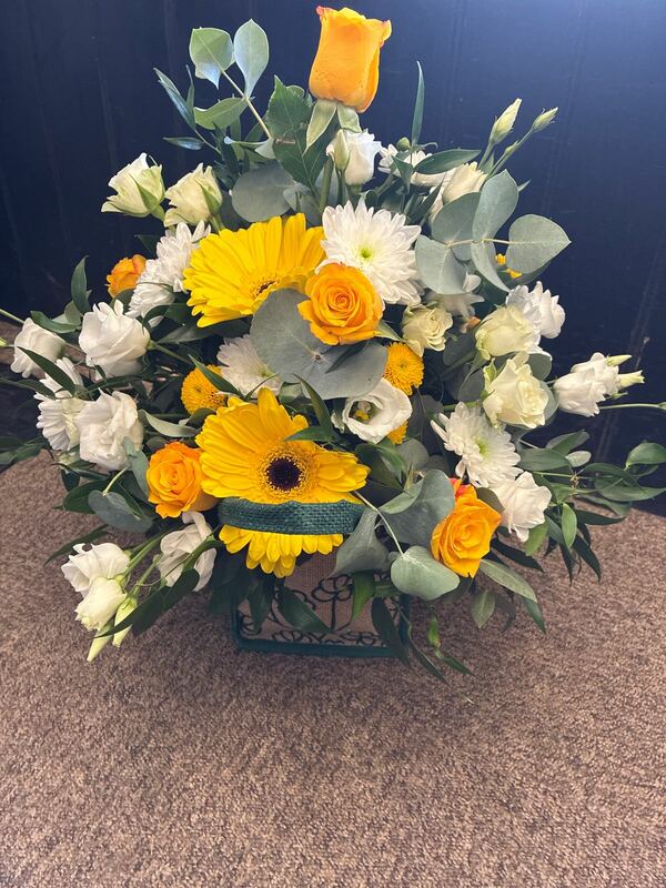 Flowers delivered to customer