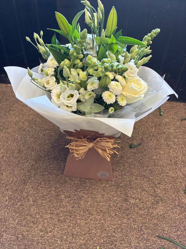 Flowers delivered to customer