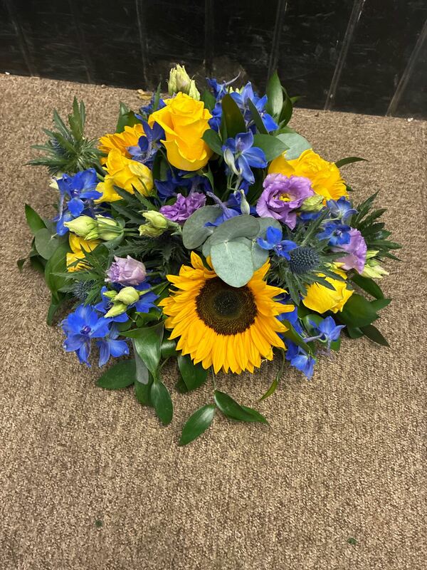 Flowers delivered to customer