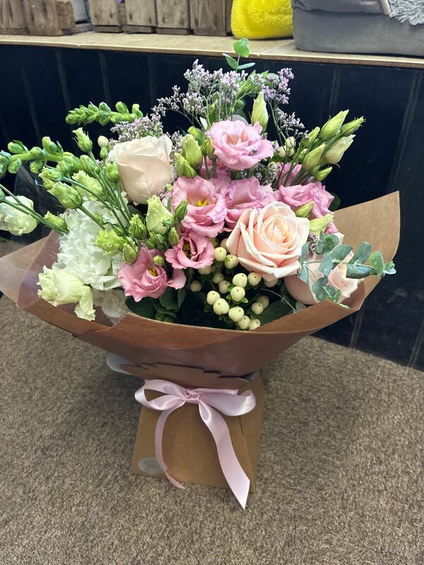 Flowers delivered to customer