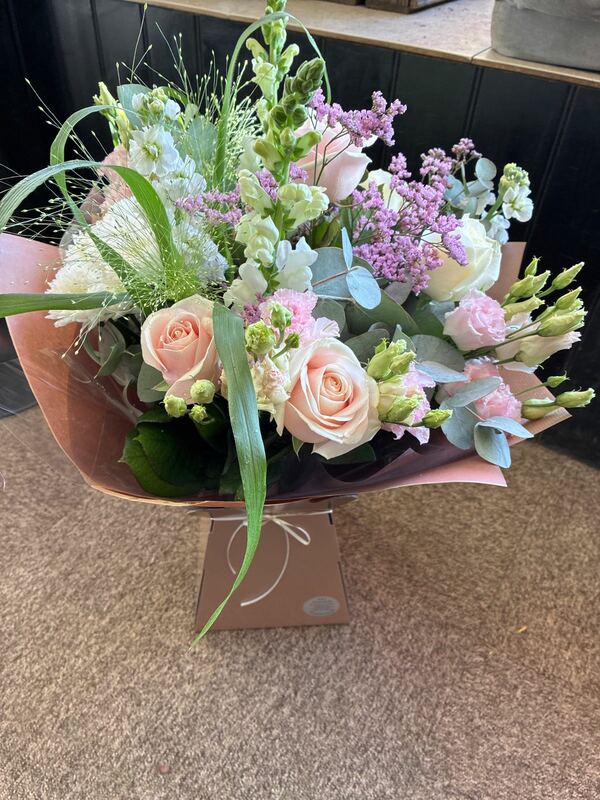 Flowers delivered to customer
