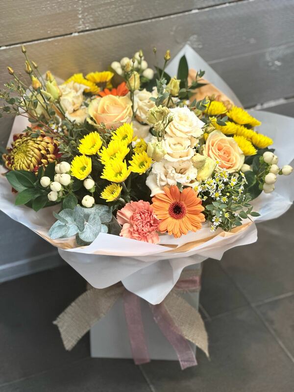 Flowers delivered to customer