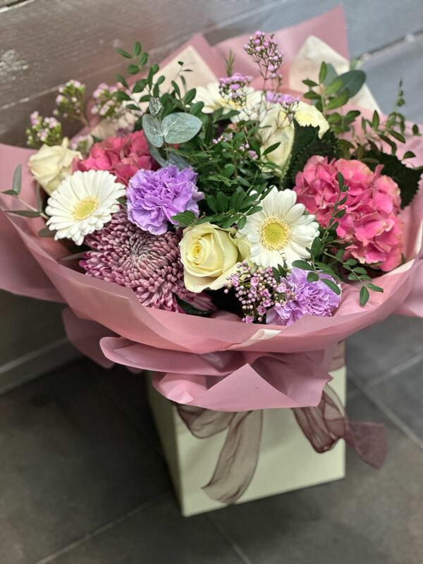 Flowers delivered to customer