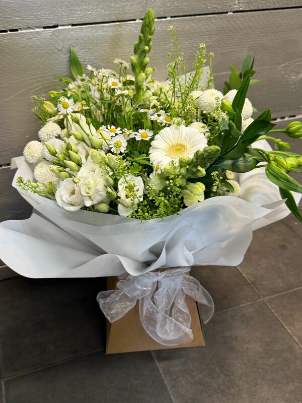 Flowers delivered to customer
