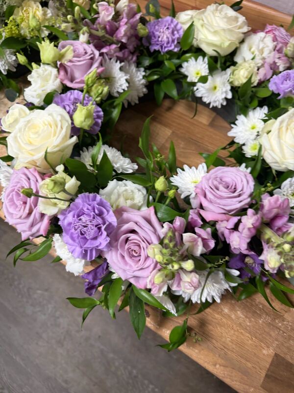 Flowers delivered to customer